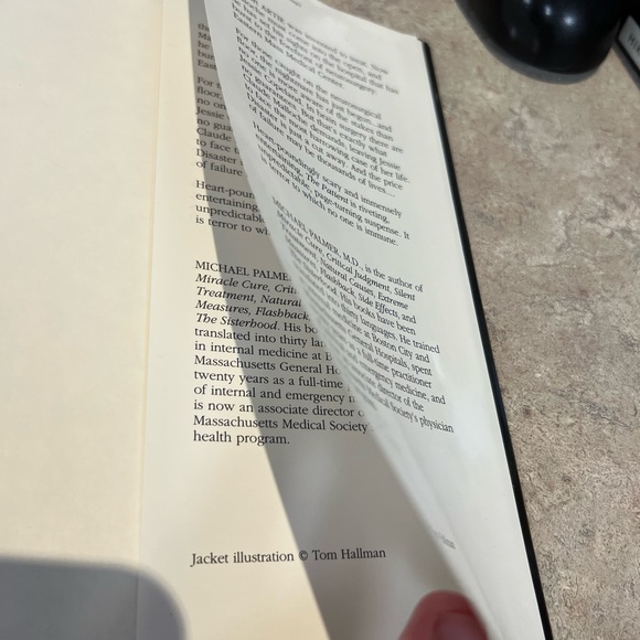 Hardcover Book The Patient by Michael Palmer - Picture 5 of 5